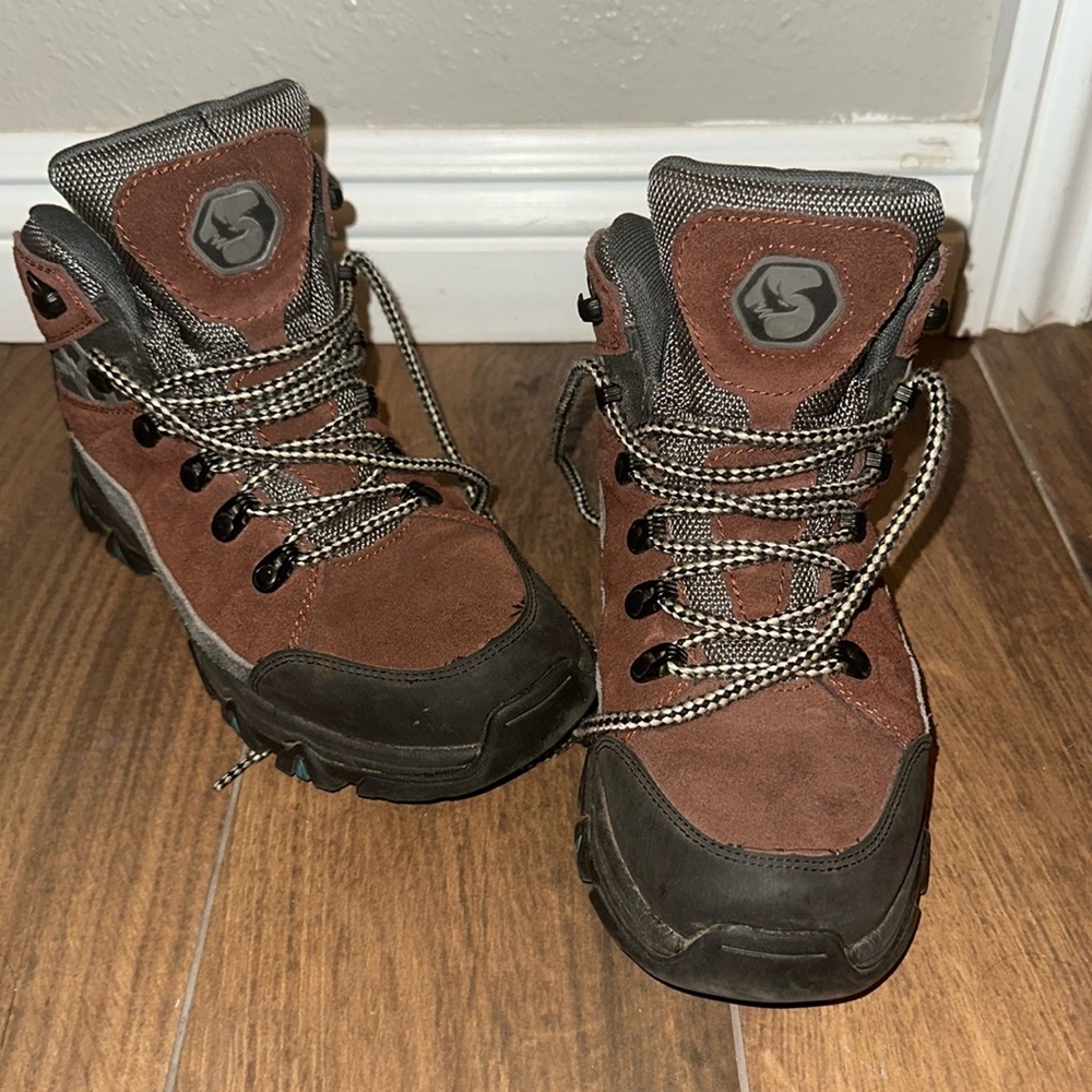 Foxelli Brown Hiking Boots size 6 waterproof